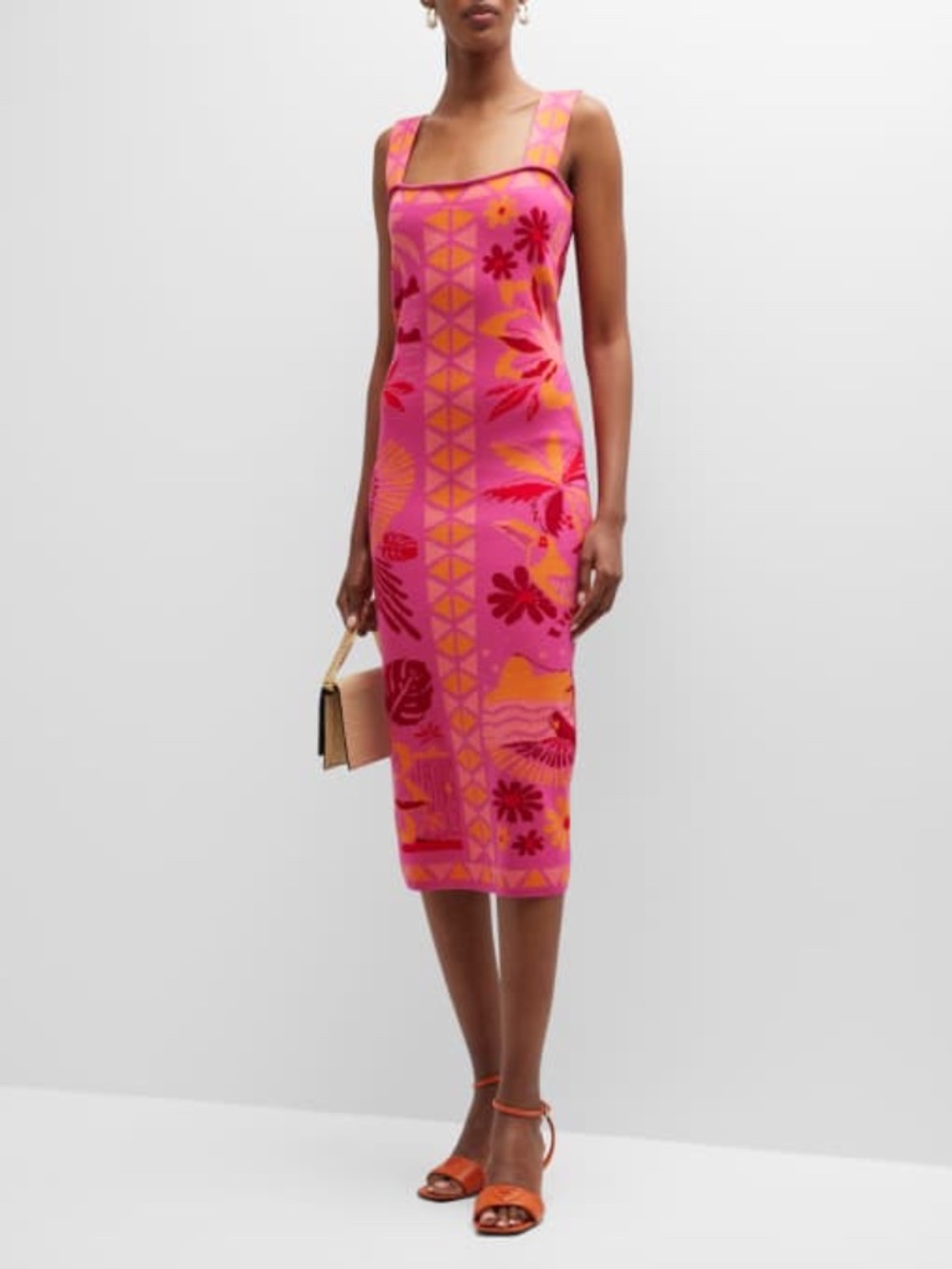 Farm Rio Knif Body Con Dress NWT